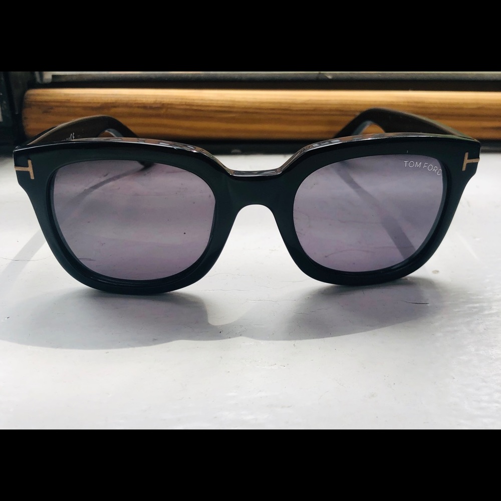 Tom Ford Campbell sunglasses. Black.